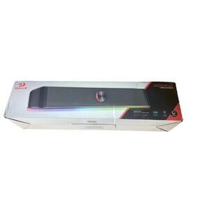 Redragon GS560 RGB Desktop Soundbar, 2.0 Channel Computer Speaker with Dynamic